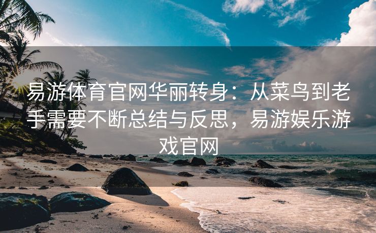 易游体育官网华丽转身：从菜鸟到老手需要不断总结与反思，易游娱乐游戏官网  第2张