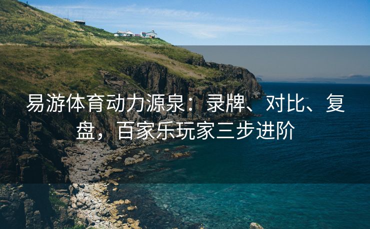 易游体育动力源泉：录牌、对比、复盘，百家乐玩家三步进阶  第1张